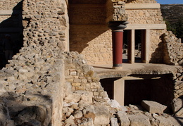 Knossos ruins